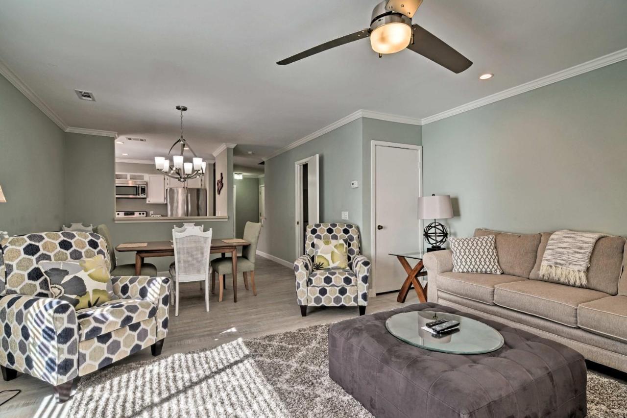 Updated Hilton Head Condo Balcony, Walk To Beach Hilton Head Island Exterior photo